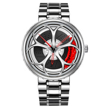 Load image into Gallery viewer, Car Wheel Watch-Waterproof Stainless Steel Japanese Quartz Wrist Watch Sports Men’s Watches
